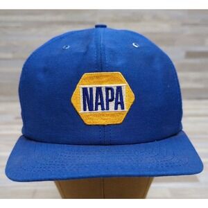 Vintage NAPA Trucker Hat Patch Louisville Mfg adjustable Snapback - 80's